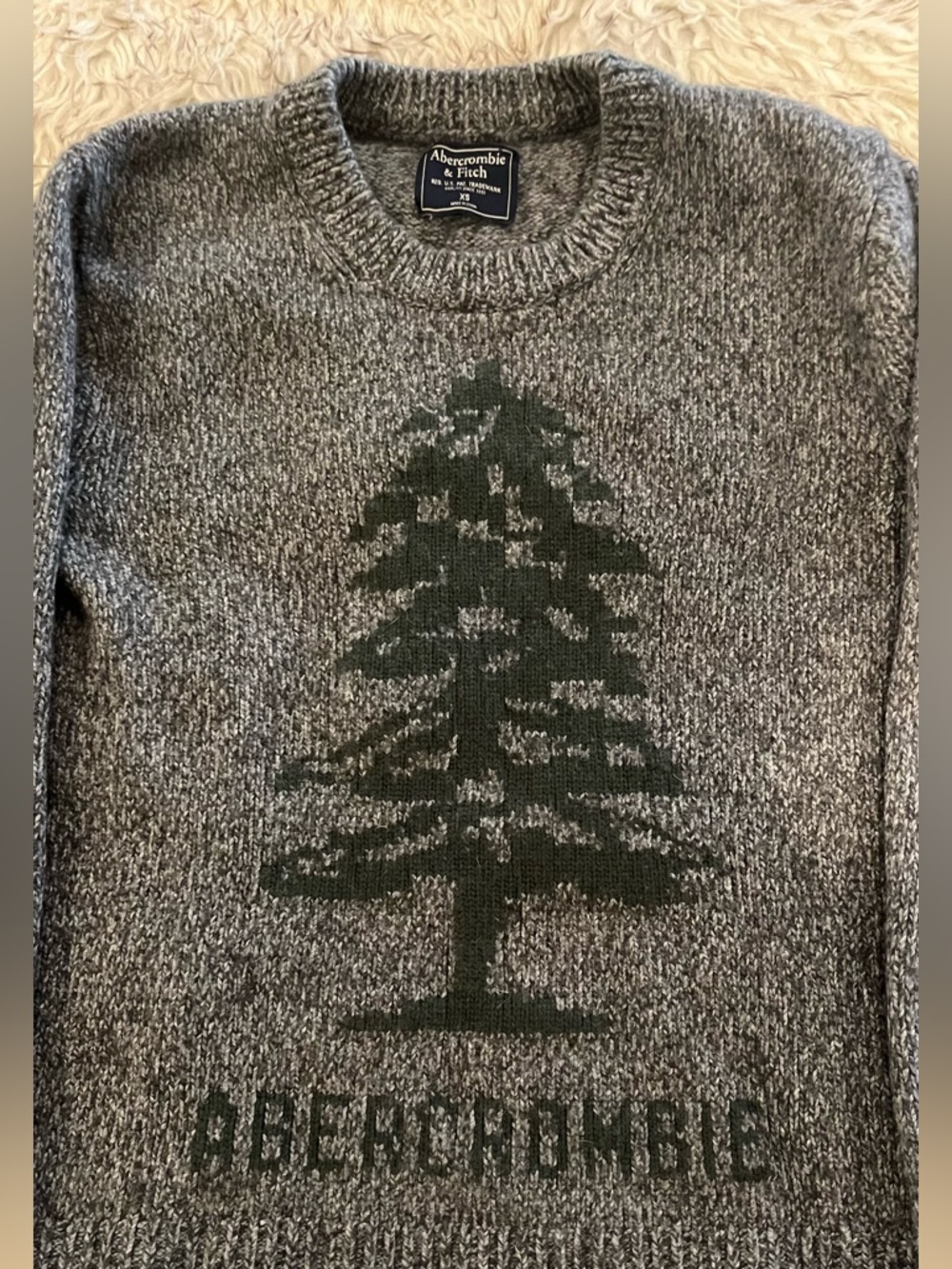 Abercrombie Sweater tree - Evergreen Tree - Thick - XS (12)